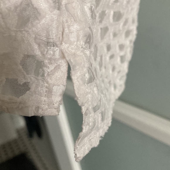 *last call* CHLOÉ STORA white snakeskin print blouse - Picture 10 of 12